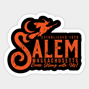 Salem Mass T-Shirt Sticker